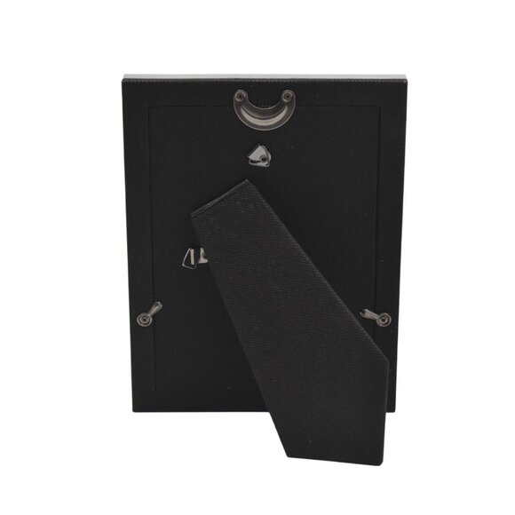 Home Elements 5 X 7 Picture Frame Brown Silver Metal - Picture 2 of 4